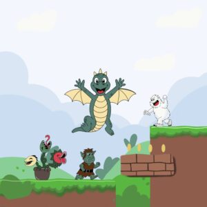 Kindergartenfreunde: Drache