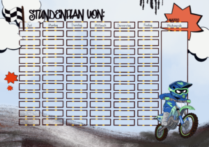 Stundenplan: Motocross